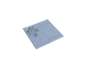 Laveta de curatare Vileda Professional r-MicronQuick, 5 bucati, microfibra reciclata, albastra