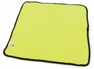 Laveta din microfibra Dunlop 40 x 40 cm, galbena, pentru curatare auto - Img 3