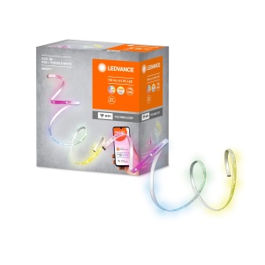 LEDVANCE Smart WiFi Flex 2M, Silicon, 8,5 W, Alb, 4058075665903, cu priza UK