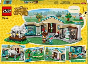 LEGO Animal Crossing 77056 Museum Set cu Minifigurine si Fosile Triceratops - Img 11