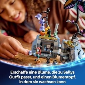 LEGO Disney 43288 Suport Decorativ Sally cu Flori Artificiale si Mini Papusi - Img 4