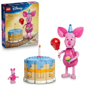 LEGO Disney Ferkels Geburtstagsspass 43305 Figur Winnie Puuh Torta Aniversare