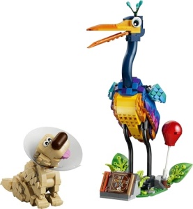 LEGO Disney Pixar 43290 Kevin si Dug Figurine Constructibile DIY Decorativ - Img 11