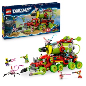 LEGO DREAMZzz 71499 Mateos Spray-Truck 2-in-1 cu 5 Minifigurine si Accesorii Creative