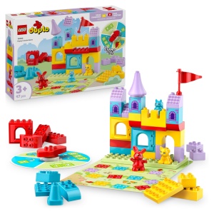LEGO DUPLO Hopsys Burgspiel 10450 Joc Educativ pentru Copii cu Figurine si Castel