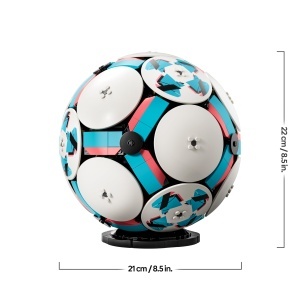 LEGO Editions 43019 Model 3D Minge Fotbal cu Mini Stadion Interactiv 1498 Piese - Img 9