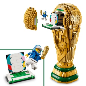LEGO FIFA World Cup Trophy 43020 Model 3D DIY cu Minifigura Colectibila - Img 4