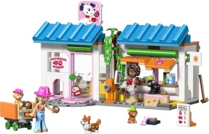 LEGO Friends Hundekuchenbackerei 42677 Set de Joaca cu Mini Papusi si Catei - Img 9