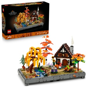 LEGO Icons 11372 Set Constructie Landhausgarten Elemente Toamna 1102 Piese