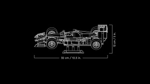 LEGO Icons McLaren MP44 10330 Set de Constructie pentru Adulti cu Mini-Figura Ayrton Senna - Img 9