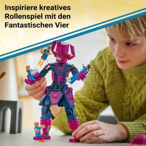 LEGO Marvel Fantastic Four vs Galactus 76316 Set de Constructie cu Minifigurine si Elemente Mobile - Img 7