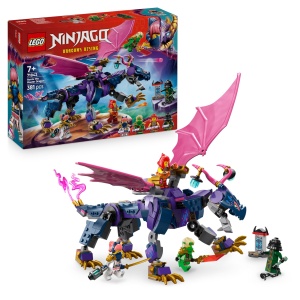 LEGO NINJAGO Rontu 71842 Dragonul Maestru Figurina Articulata cu Minifigurine