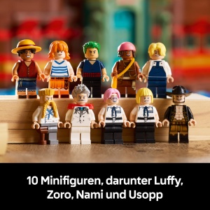 LEGO ONE PIECE Baratie Restaurant Plutitor 3402 Piese 10 Minifigurine - Img 6