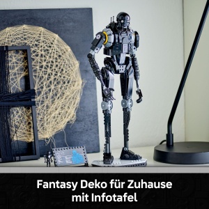 LEGO Star Wars 75434 Droid K-2SO Figurina de Constructie si Expozitie 845 Piese - Img 6