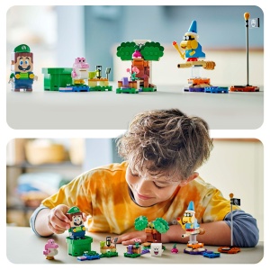 LEGO Super Mario 71440 Set Interactiv cu Luigi si Baby Yoshi Joc Creativ pentru Copii 6 - Img 8