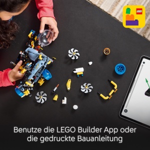LEGO Technic 42201 Submarin Explorator Adancime 413 Piese Propulsoare Rotative si Greifarm - Img 6