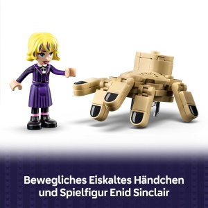 LEGO Wednesday 76785 Koffer Bauberset cu Enid Minifigur si Accesorii Creative - Img 5