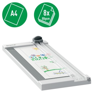 Leitz Papierschneider A4 90250000 Taietor Hartie pentru 8 Foi Lungime Taiere 305 mm - Img 2