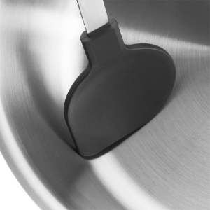 Lingura de gatit WMF Profi Plus 32 cm, otel inoxidabil Cromargan partial mat, silicon sigur pentru masina de spalat vase, rezistent la caldura pana la 200degC - Img 6