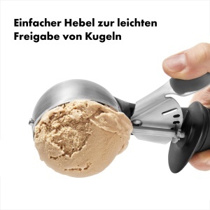 Lingura de inghetata OXO cu mecanism de eliberare, ergonomica, BPA-free - Img 3