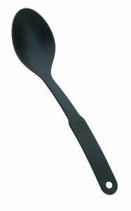 Lingura de servire Lacor, Nylon, 29.5 cm, Negru