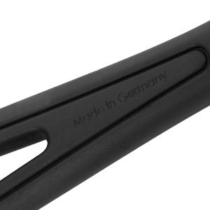 Lingura de tigaie Westmark rezistenta la caldura pana la 270 degC 518 degF in forma de lopata scala interna 15 30 si 45 ml plastic Gentle Plus negru 2 - Img 3