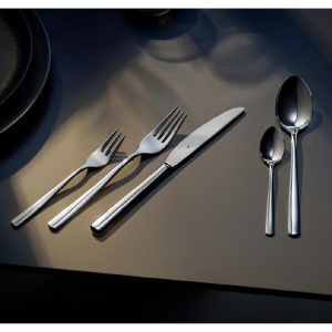 Lingura WMF Boston 19,9 cm, Cromargan inox, spulberata, ergonomica - Img 2