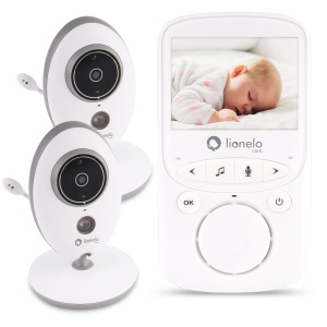 Lionelo Babyline 51 Babyphone cu Camera Comunicare Bidirectionala Mod Noapte
