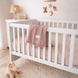 Lionelo Bamboo Blanket Babydecke 100x70cm 100 Bumbac Antibacterian - Img 2