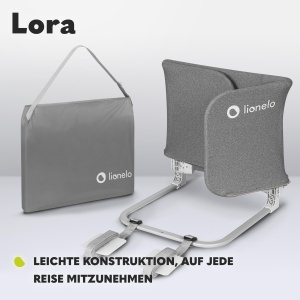 Lionelo Lora Protectie Pat pentru Copii Reglabila 180 Grade Pliabila 105 cm - Img 7
