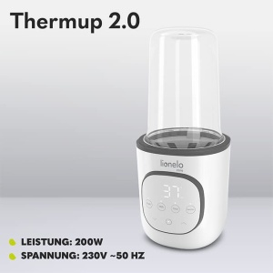 LIONELO Thermup 20 Incalzitor de biberoane 5 in 1 Reincalzirea lichidelor si a alimentelor pentru bebelusi sterilizare dezghetare Incalzitor de bibero - Img 7