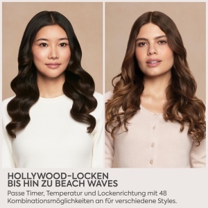 Lockenstab Automatik BaByliss C6686E, 25mm, 48 combinatii de styling - Img 2