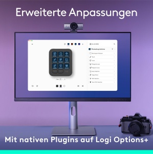 Logitech MX Creative Console Tastenfeld Programabil 9 LCD Graphit - Img 5