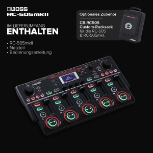 Loop Station BOSS RC-505mkII cu 5 Phrasenspuri, 32 Bit, Efecte Multiple - Img 7