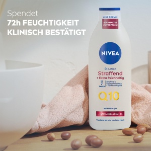 Lotiune de corp NIVEA Straffende Q10, 250 ml, cu Argan si efect de fermitate - Img 2
