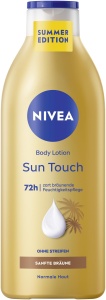 Lotiune de corp NIVEA Sun Touch, 400 ml, cu efect de bronzare, hidratanta