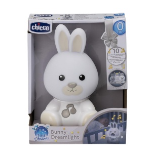Lumina de noapte Chicco Bunny, lampa portabila pentru iepurasi cu muzica clasica si sunete linistitoare, doua moduri in evolutie, lumina de noapte portabila si lumina de orientare, 0 luni+, neutru - Img 8