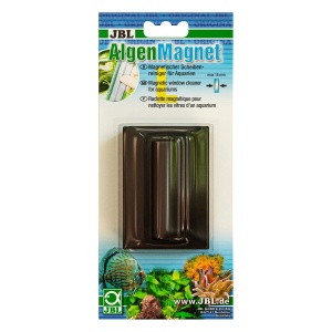Magnet de curatare pentru sticla acvariu JBL Algenmagnet L, 15 mm, maner ergonomic