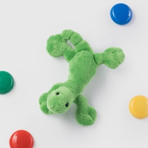 Magnet Gecko Lizzy - Schaffer 3548 - Plus moale, 11 cm, verde - Img 3