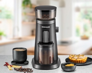 Mahlstein Cafea Rommelsbacher EKM 600, Inox, 75 Niveluri De Macinare - Img 2