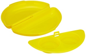 Maker omleta InnovaGoods pentru microunde, galben, usor de utilizat - Img 2