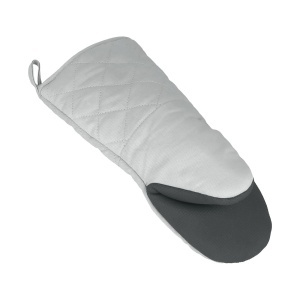 Manusa pentru Gratar Metaltex, 30 cm, din Bumbac, Hipoalergenica, Gri