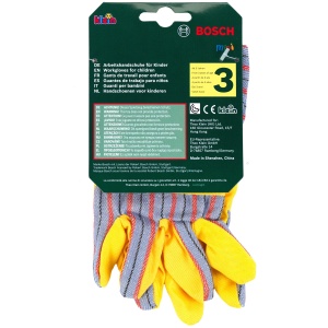 Manusi de lucru Bosch Theo Klein 8120 pentru copii, marime universala - Img 5