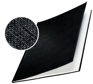 Mape de legare Leitz 73940095, Hardcover A4, 17,5 mm, 10 bucati, negru