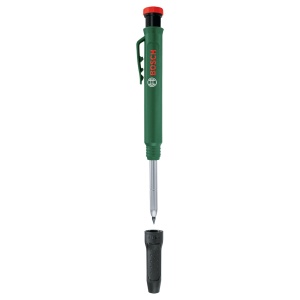 Marker adanc pentru gauri Bosch cu mina grafit de 2.8mm si anspitzer integrat