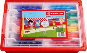 Marker STABILO power, 30 culori, protectie impotriva uscarii 8 saptamani