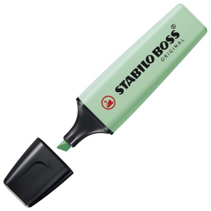 Marker text STABILO BOSS ORIGINAL Pastel, set 14 culori, 2 strichimi - Img 3