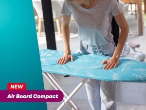 Masa de calcat Leifheit Air Board M Compact, 120x38cm, ultralight, inaltime ajustabila - Img 5