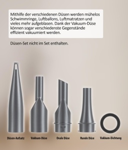 Masa Genius Invictus ONE, 2in1 Handstaubsauger, schwarz, 85 W, A07159 - Img 6