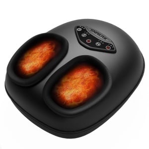 Masaj Electric pentru Picioare Snailax cu Functie de Calorifere, Knetmassage si Comprimare Aer